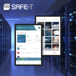 mockup מתוך פרויקט UX/UI – Safe-T בסטודיו סלנט איי די.